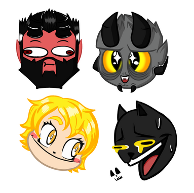 Emoji Commissions - They work differently from standard commisions. One emoji is 10$. Ordering multiple emoji earns you a cumulative discout of 2$ per emoji until the fifth. Exemple: 1st: 10$ / 2nd: 18$ / 3rd: 24$ / 4th: 28$ / 5th: 30$
